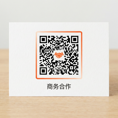 抖音风商务二维码