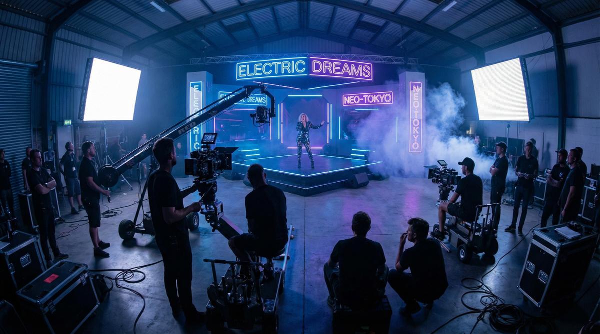 抖音风MV拍摄幕后花絮视频