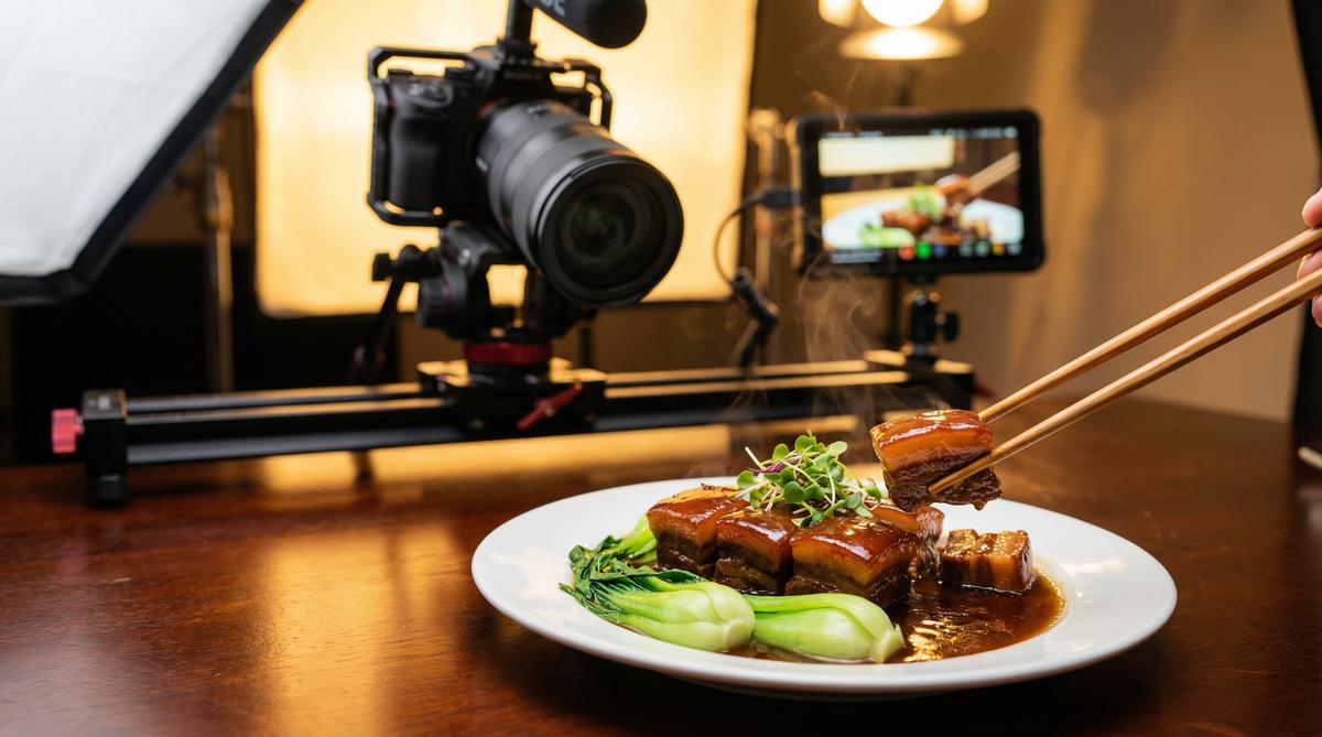 抖音风美食视频教程